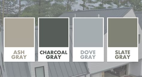 gray metal house|grey metal roof colors.